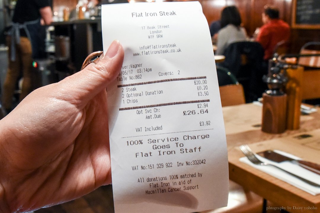 【英國自助旅行】倫敦平價高C/P值美食.Flat Iron Steak 10磅牛排 SOHO區 近攝政街 Regent st 倫敦美食, 10磅牛排, 十磅牛排, 倫敦必吃, 英國自由行, 英國自助, 倫敦自助旅行
